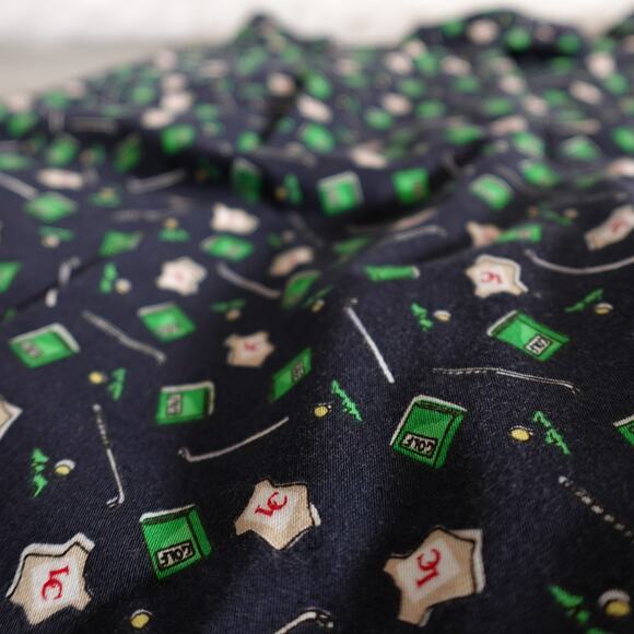 Liz Golf Vintage 90s Graphic Putter High Rise Baggy Wide Leg Shorts Small - Picture 8 of 8